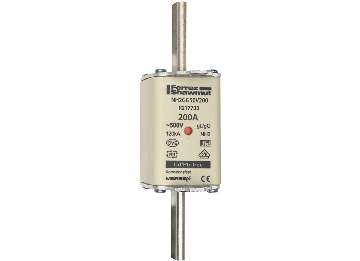 R217733 - NH fuse-link gG, 500VAC, size 2, 200A double indicator/live tags
